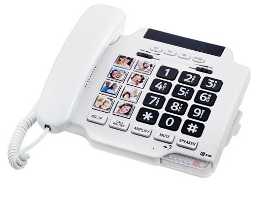 amplified big button picture speakerphone6